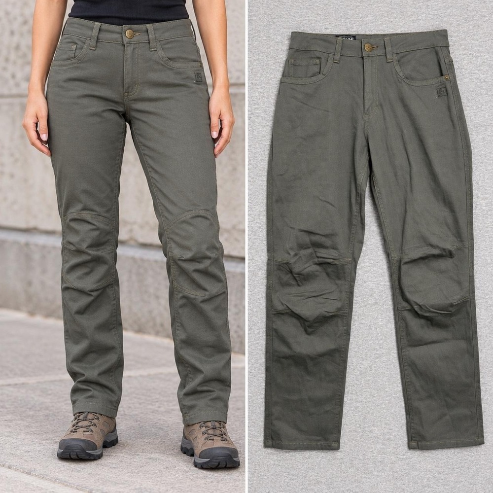 Tactical Distributors TD Apparel Carlos Ray Women's 8/30 Pants Olive Stretch
